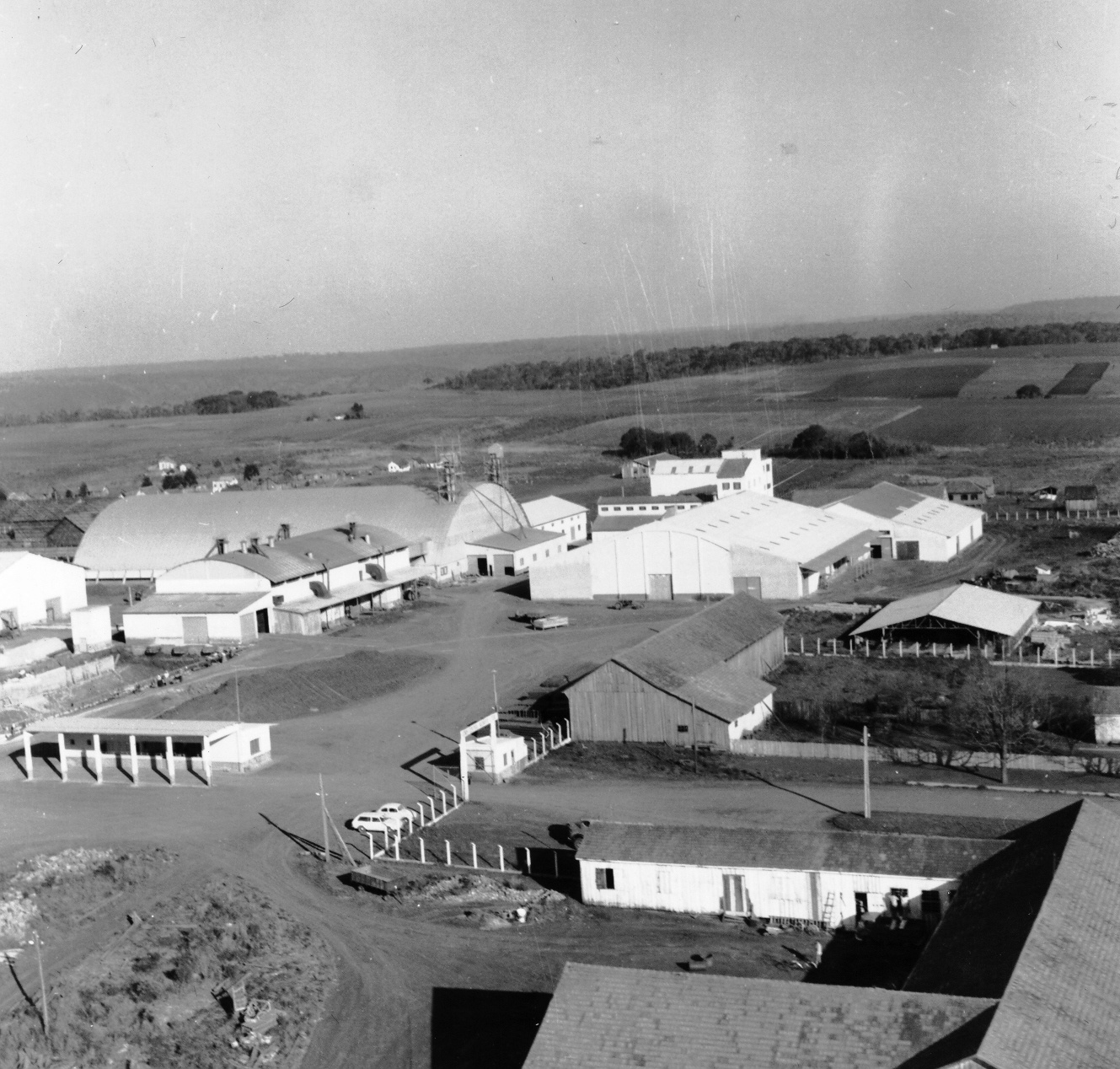 Der Industriekomplex in Vitória im Jahre 1973. <br/><br/>O complexo industrial na Colônia Vitória, em 1973. <br/>