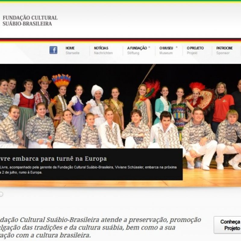Webseite der Donauschwäbisch-Brasilianischen Kulturstiftung wieder online